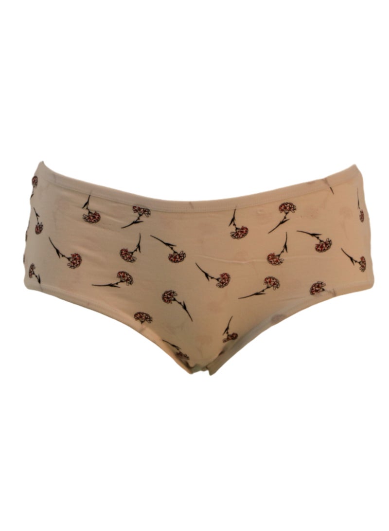 JOANNA JOANNA 123079 Women's Floral Design Mid Rise 3-Pack Panties, Multicolor  - Image 4