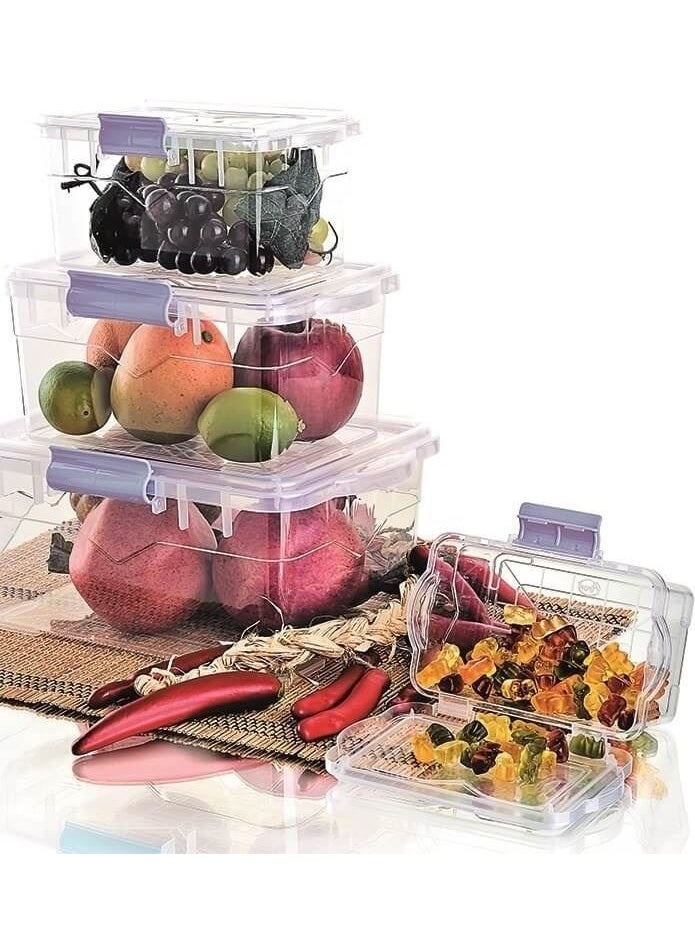 Titiz - Meticulous Lockable Pantry Storage Container 1500 ml. BPA. Not included Dishwasher safe - Image 1