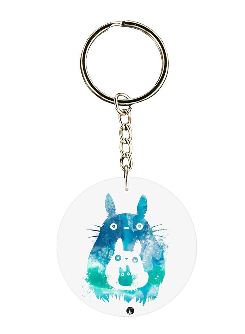 RKN Totoro From Studio Ghibli Printed Keychain