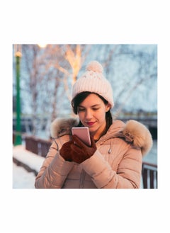 SYOSI Women Touch Screen Gloves - Winter Warm Gloves Touchscreen Mittens Thermal Fleece Lined Knitted Gloves for Outdoor  - Image 5
