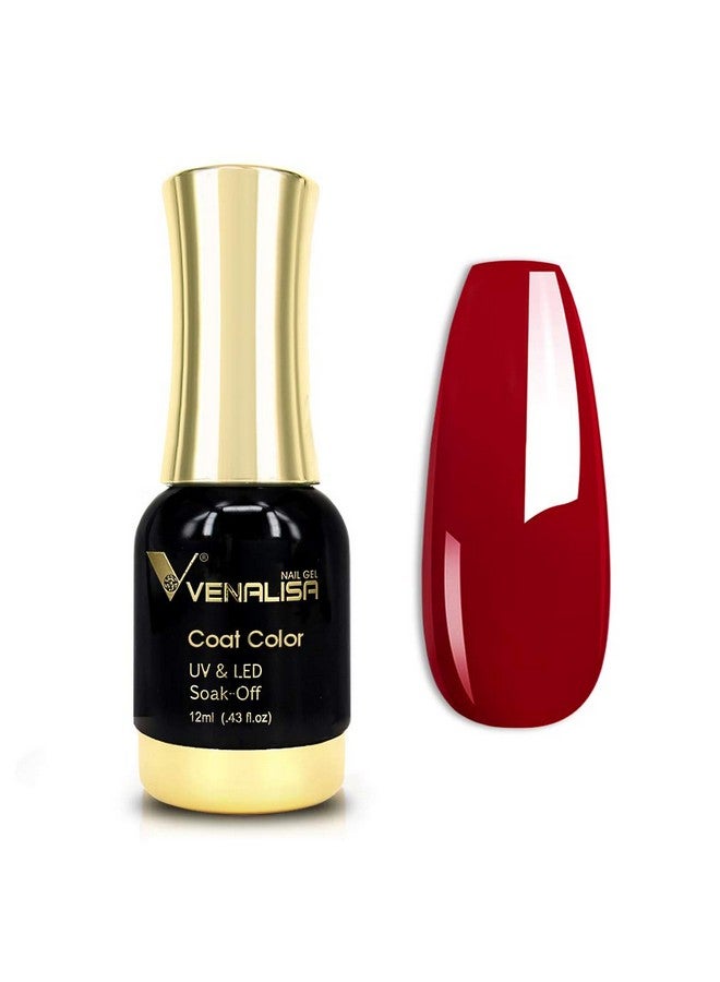 V VENALISA Venalisa Gel Nail Polish 12Ml Claretred Color Soak Off Uv Led Nail Gel Polish Nail Art Starter Manicure Salon Diy At Home 0.43 Oz - Image 1