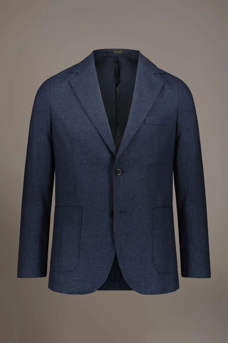 Single-breasted jacket - Blue