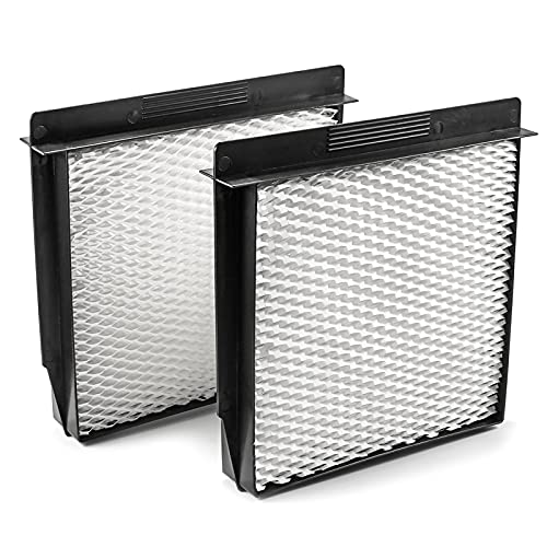 Ximoon 1040 Replacement Humidifier Wick Filter for Essick Aircare Humidifier Models B40 B40-C 3D6-100 5D6-700 7D6-100 B23-710 B23-810 D46-720 MA-0300 MA-0500 TD6-710 E27-000 E35-000 5000 7000-2 Pack - Image 1