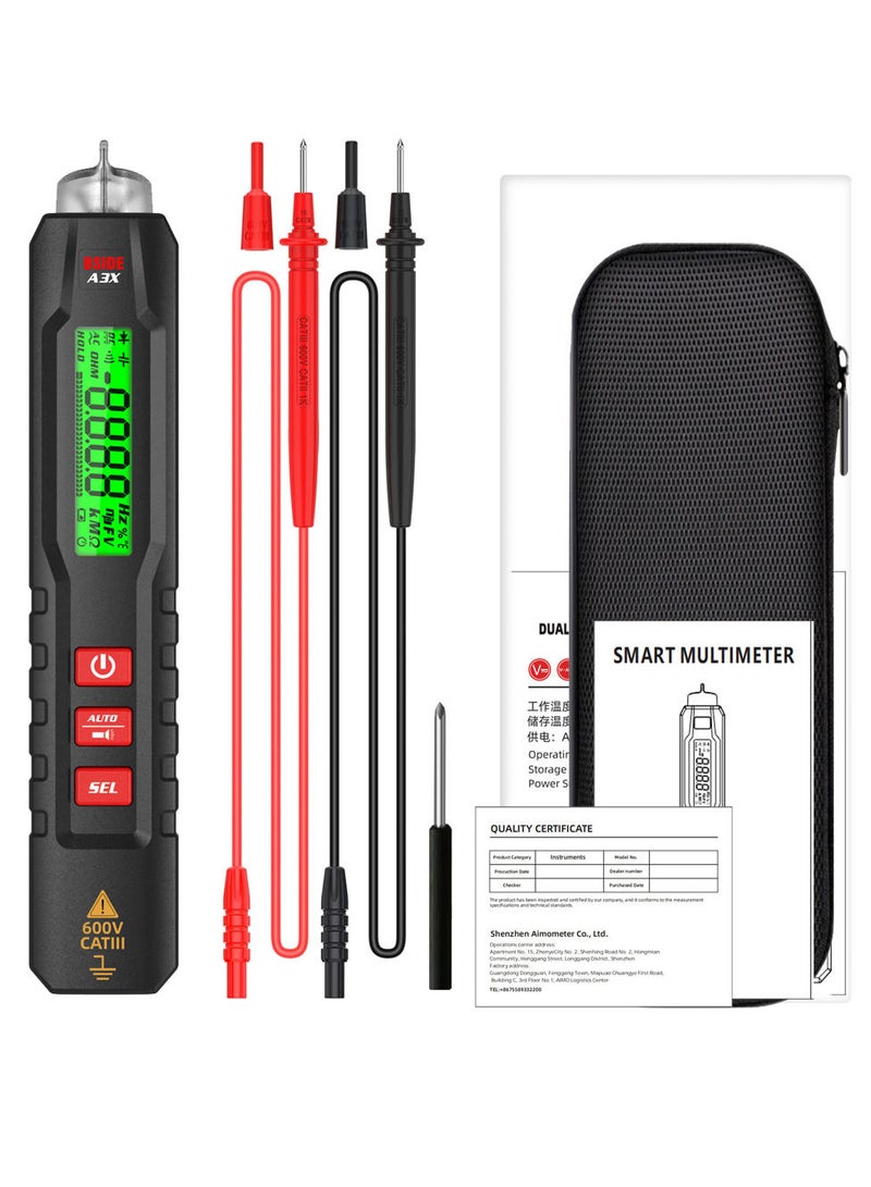 BSIDE Pen Type Digital Multimeter Portable Tester Voltmeter Temperature NCV Measurement Multifunction Multimeter - Image 1