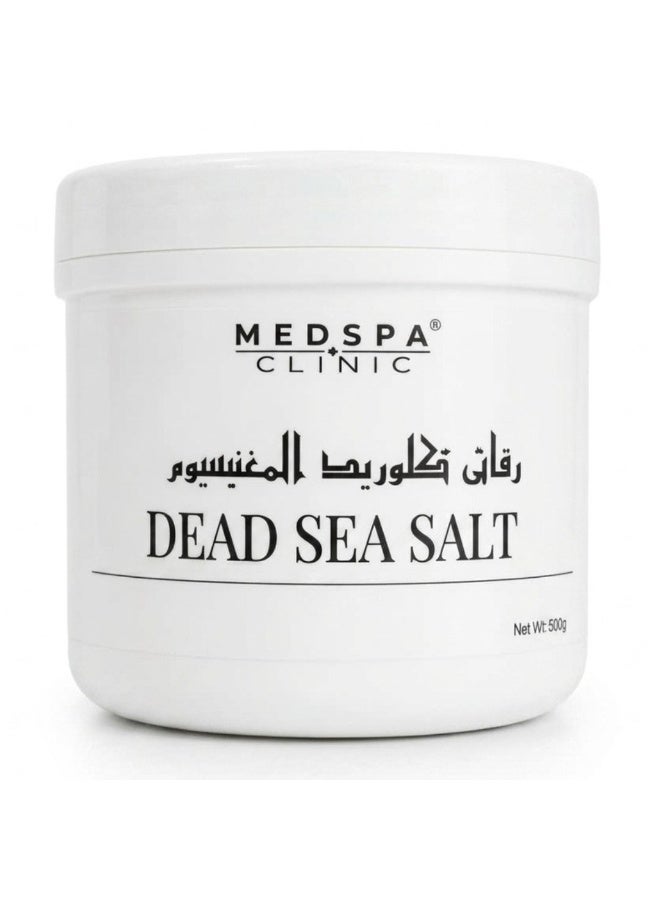 MEDSPACLINIC Pure Dead Sea Salt, Natural Mineral Bath Salt 500g - Image 1