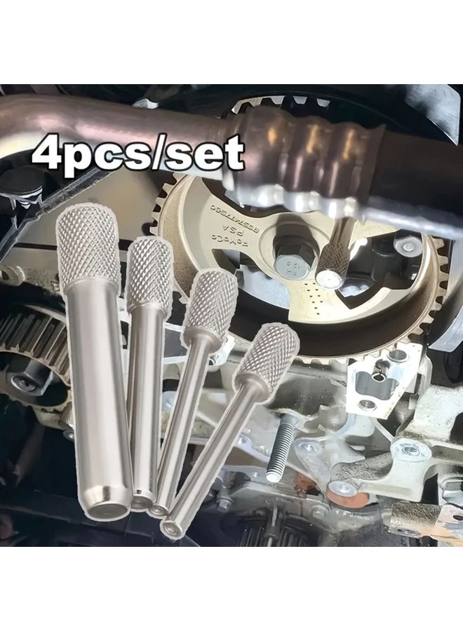 4 Pcs Engine Timing Tool Kit Camshaft Belt Locking Pin Set For Multiple Car Models - Image 1
