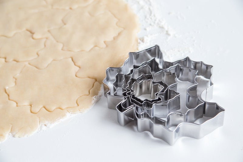 Fox Run Maple Leaf Cookie Cutters, 5 piece, Silver - Image 5