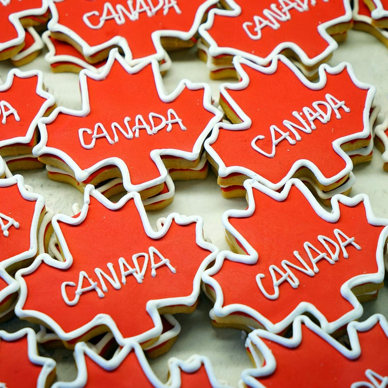 Fox Run Maple Leaf Cookie Cutters, 5 piece, Silver - Image 3