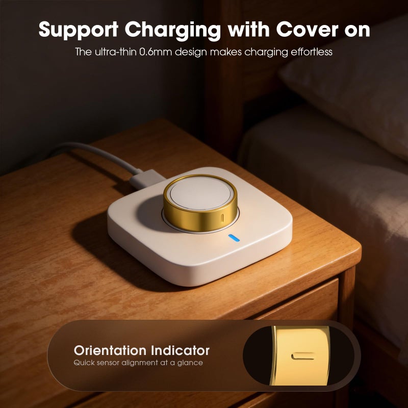 BandRain High-Gloss Plated Covers Compatible with Oura Ring Gen 4/Oura Gen 3 Cover, Anti-Scratch Ultra-Thin TPU Ring Protector Case Accessories for Women Men - Not for Oura 4 Ceramic - Image 3