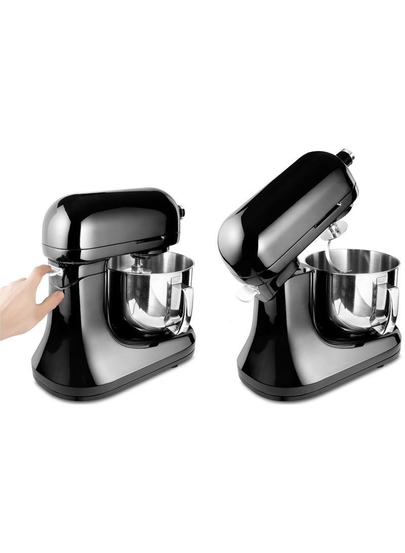 Catler Food Processor KM 8013 ,1200W with Built-in Scale & Digital Display, 5L Stainless Steel Bowl, 6 Speeds + Pulse, Meat Grinder, Sausage Maker & Grater Attachments - Image 2