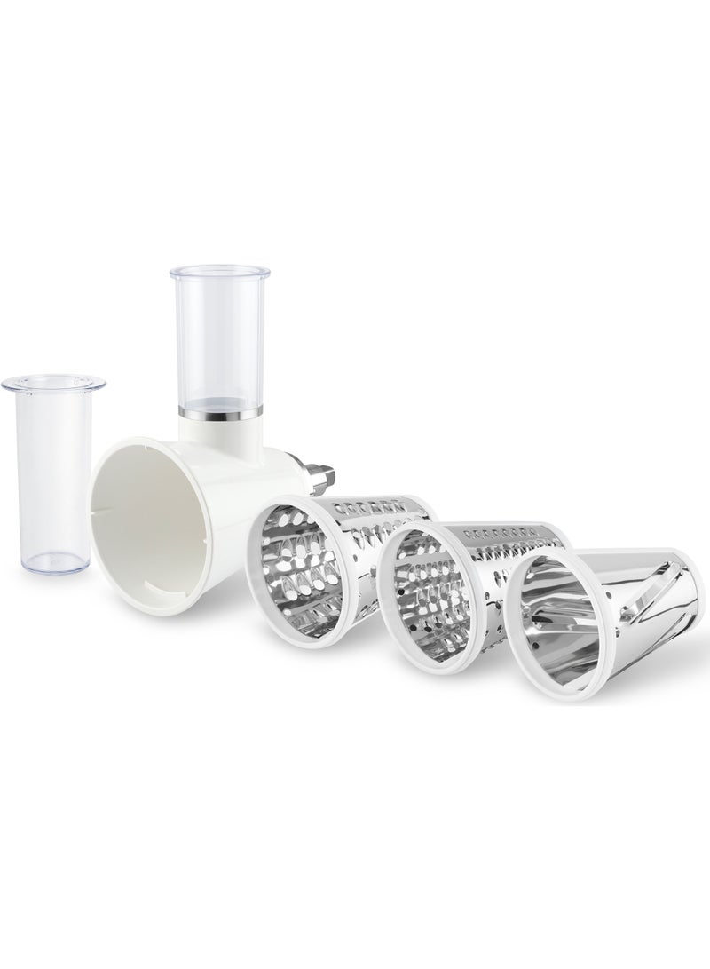 Catler Food Processor KM 8013 ,1200W with Built-in Scale & Digital Display, 5L Stainless Steel Bowl, 6 Speeds + Pulse, Meat Grinder, Sausage Maker & Grater Attachments - Image 4