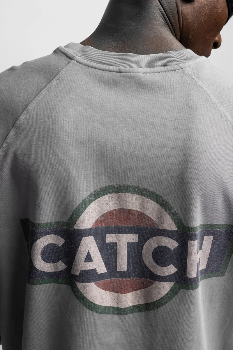 Catch Oversize T-shirt with Back Print
