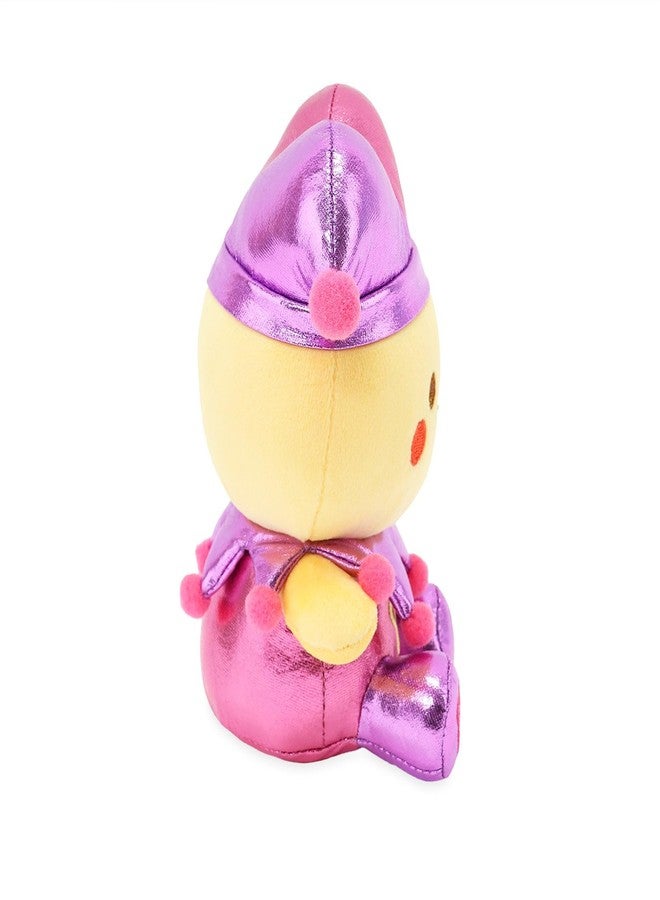Anirollz Joker Chickiroll Sitting Plush - Circus-Themed Jester Stuffed Animal Toy, Soft and Collectible Plushie for Kids - Image 4
