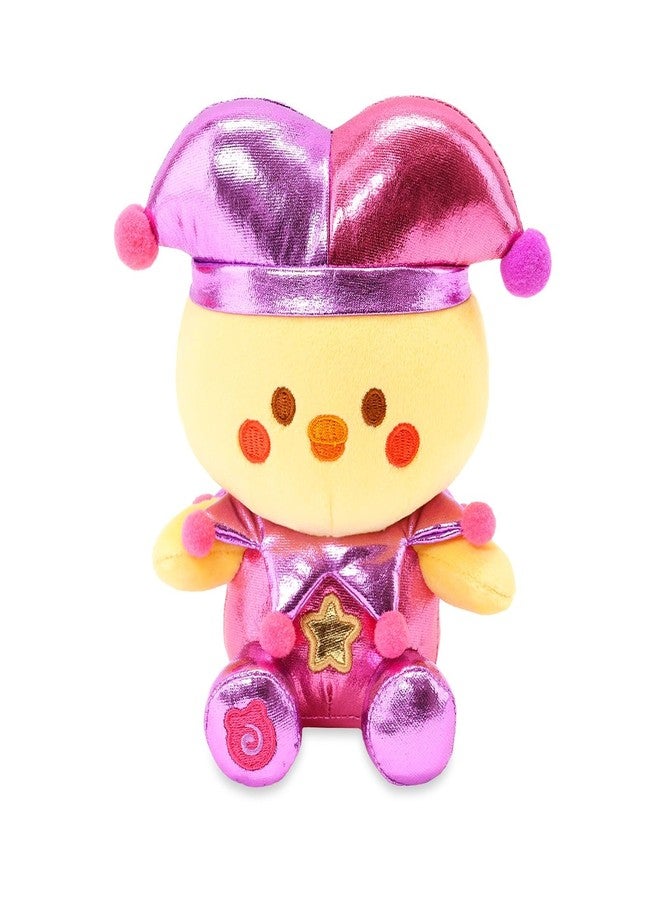 Anirollz Joker Chickiroll Sitting Plush - Circus-Themed Jester Stuffed Animal Toy, Soft and Collectible Plushie for Kids - Image 1
