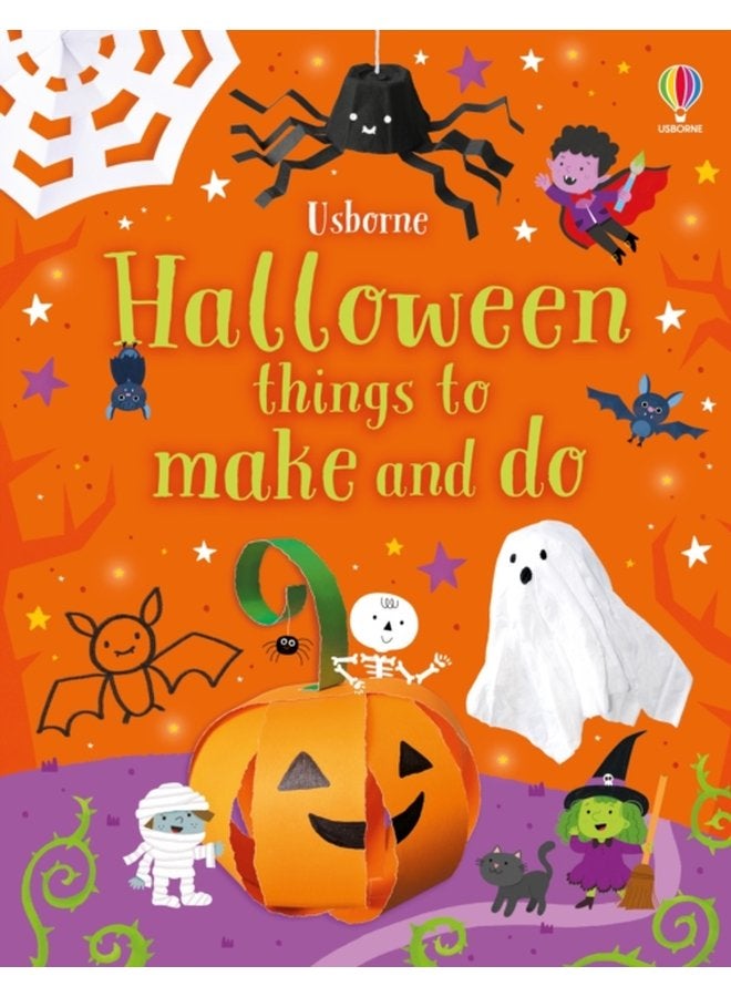 أشياء للهالوين لصنعها والقيام بها كتاب هالوين للأطفال - غلاف ورقي
