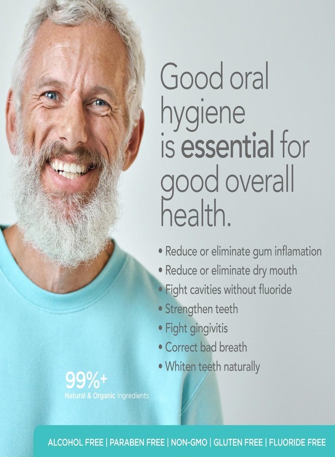 ORL Fluoride-Free, Natural Hydroxyapatite Toothpaste with Organic Xylitol. Helps Strengthen Teeth, Prevent Cavities, Non-Toxic Ingredients. Natural Fresh Mint Flavor 4 oz. Made in USA - Image 5