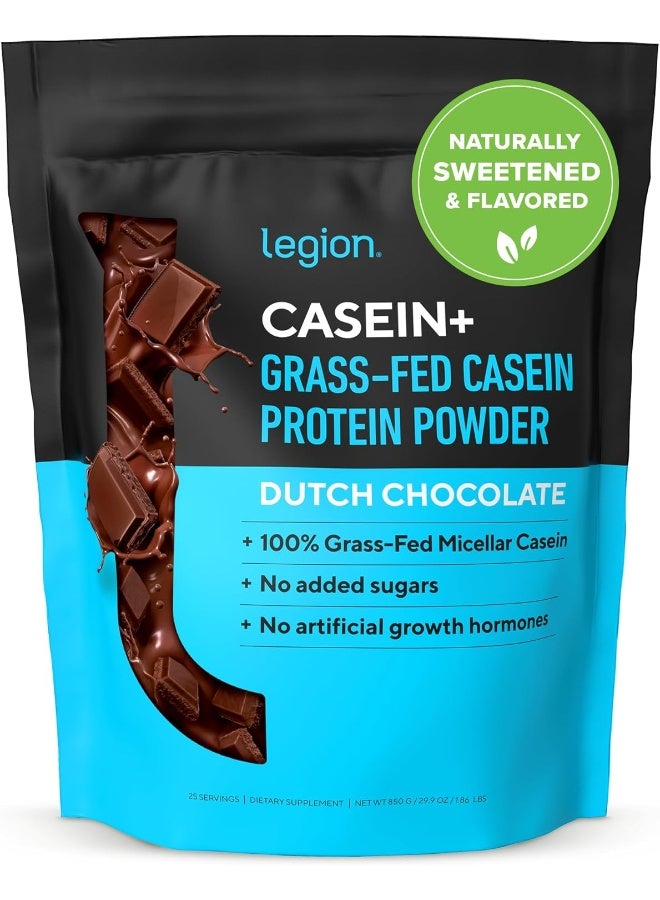 LEGION Casein+ Chocolate Pure Micellar Casein Protein Powder - Image 1