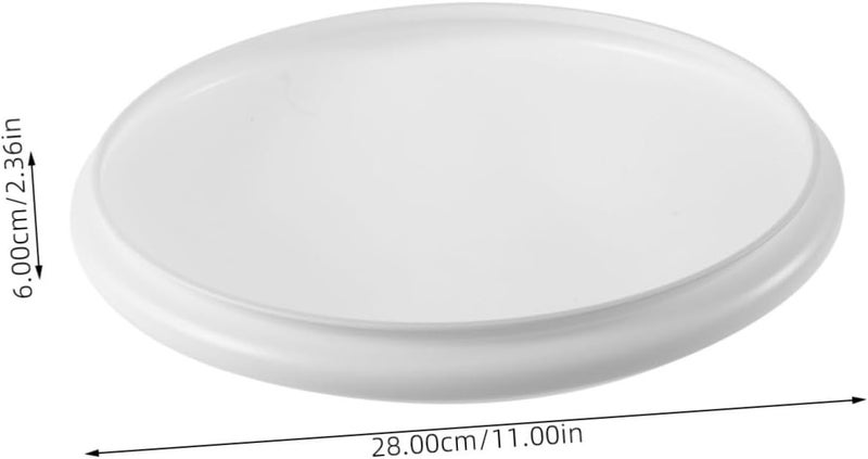 Ceiling Light Cover Shade Decorative Lampshade for Bedroom Living Room Easy to Install Plastic Fixture Replacement Modern Design High Transmittance Fits Opening - Image 2