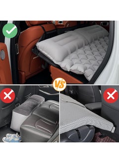 AUTOYSUR Car Back Seat Mattress Extension Plate,Foldable Car Back Seat Extender,Car Back Seat Extender, Increase Travel Trunk Space and Car Bed Camping Space for Car,black  - Image 4
