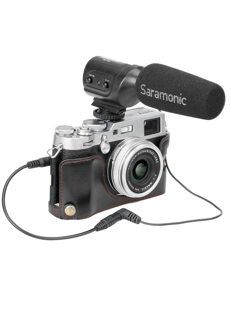 سارامونيك SR-25C35 3.5mm Female to 2.5mm Male Adapter Cable for 2.5mm DSLR Cameras  - Image 1