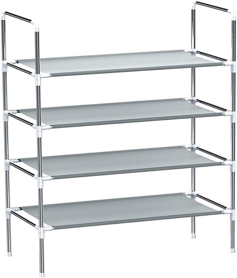 Longkins Shoe Rack 4 layer Shoe Organizer Dormitory Shoe Stand Family Accessories Storage Shelf - Image 1