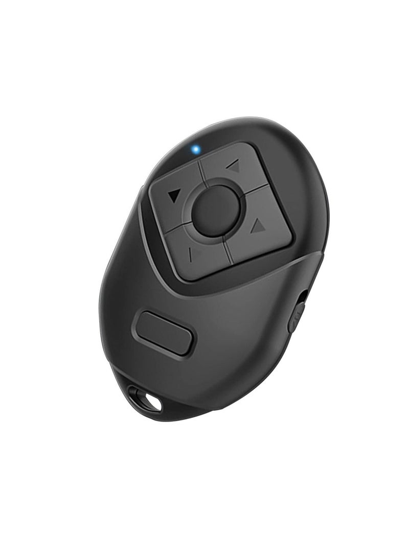 Generic - Bluetooth Scrolling Page Turner, Bluetooth Remote Control for TIK TOK&Kindle App for iPhone iPad Android, Camera Shutter Remote Control, 6 Buttons Support Tiktok Video Recording/Play/Pause/Give a Like - Image 1