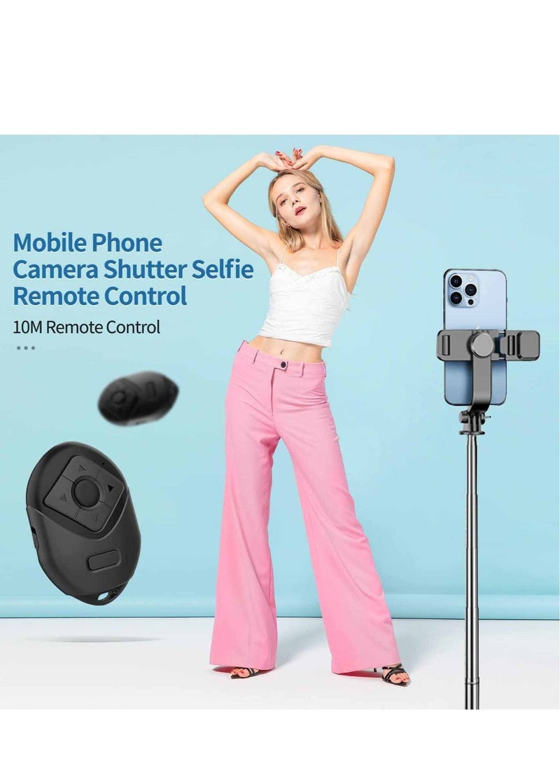 Generic - Bluetooth Scrolling Page Turner, Bluetooth Remote Control for TIK TOK&Kindle App for iPhone iPad Android, Camera Shutter Remote Control, 6 Buttons Support Tiktok Video Recording/Play/Pause/Give a Like - Image 1