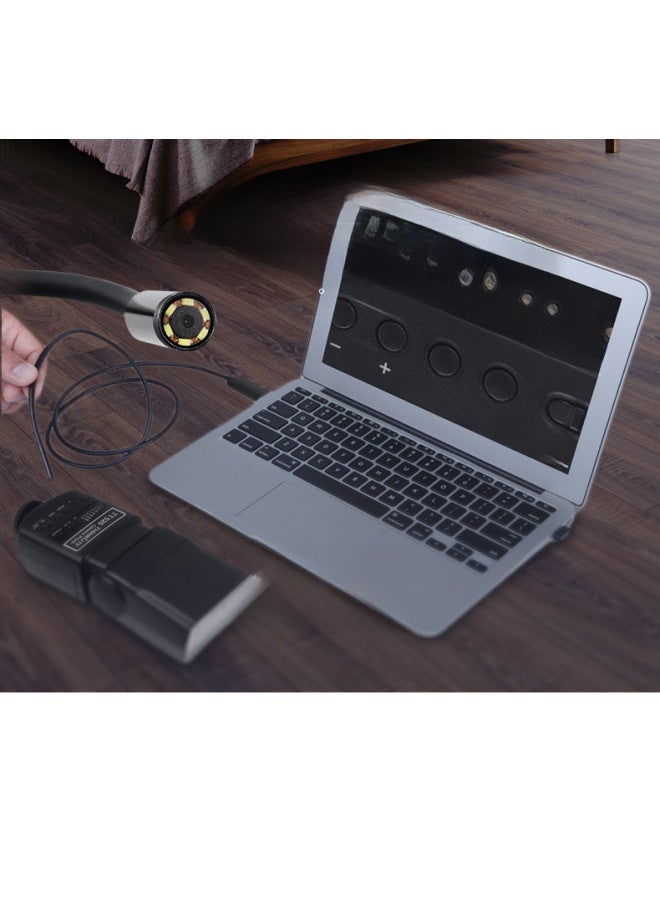 7mmusb Android Phone Comes With Camera Industrial Endoscope Pipeline Air Conditioning Auto Repair Camera 1 M 2 M 5m-Color:2 M Flexible Cord  - Image 5