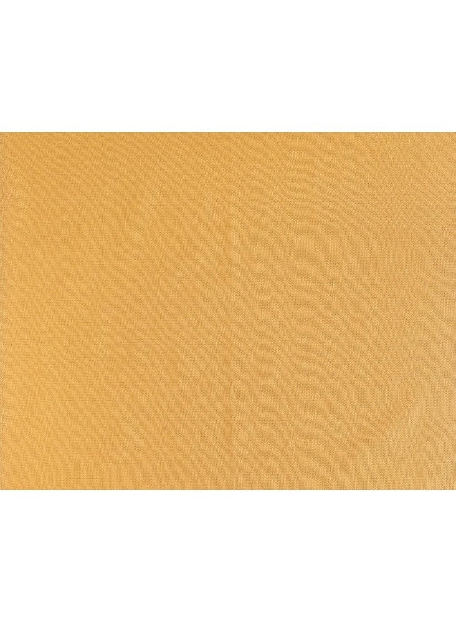 Fingercraft Cloth Napkins Set of 12, Cotton Linen Blend, Premium Quality, Mitered Corners for Every Day Use Christmas Napkins Cloth, Pre Shrunk and Good Absorbency 18x18 inch Gold - Image 3