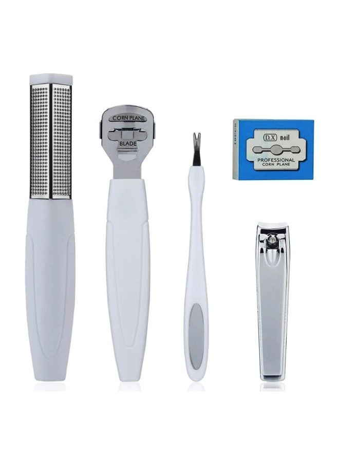 Generic Solingen CF-B02-A Foot Filer Care Foot Scraper Kit White  - Image 1