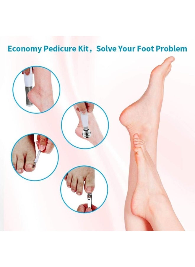 Generic Solingen CF-B02-A Foot Filer Care Foot Scraper Kit White  - Image 3