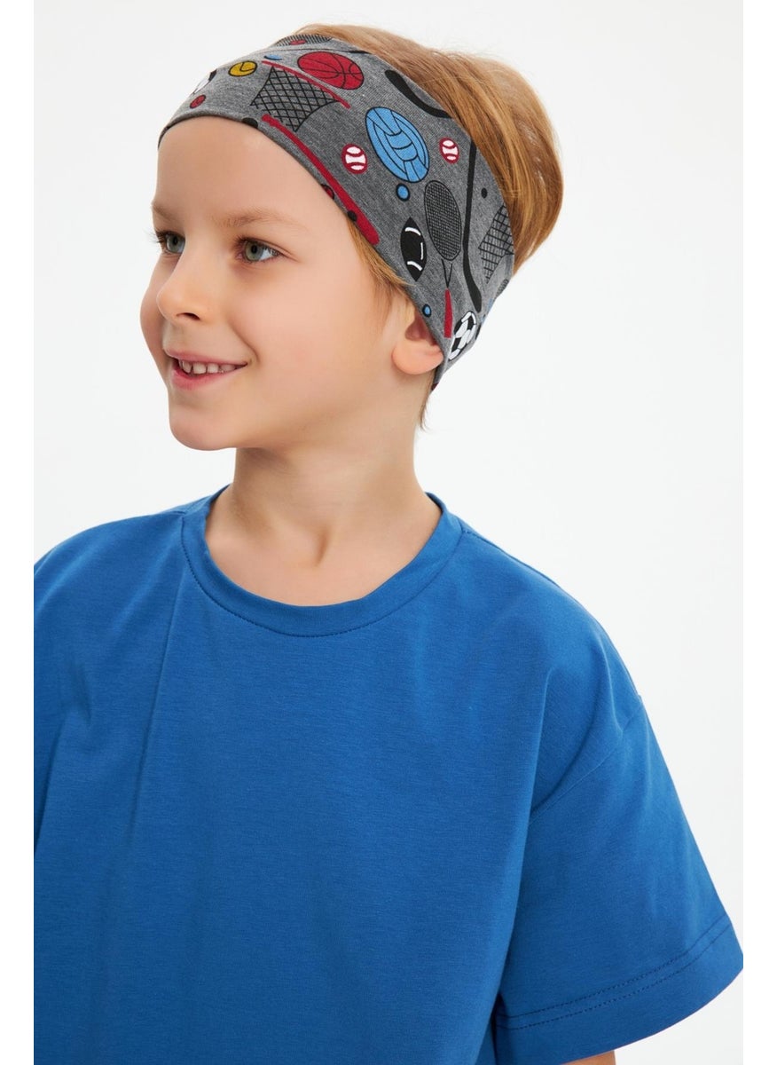 Babygiz Smoked-Cotton Combed Cotton Non-Slip Anti-Sweat Flexible Hair Band  - Image 3