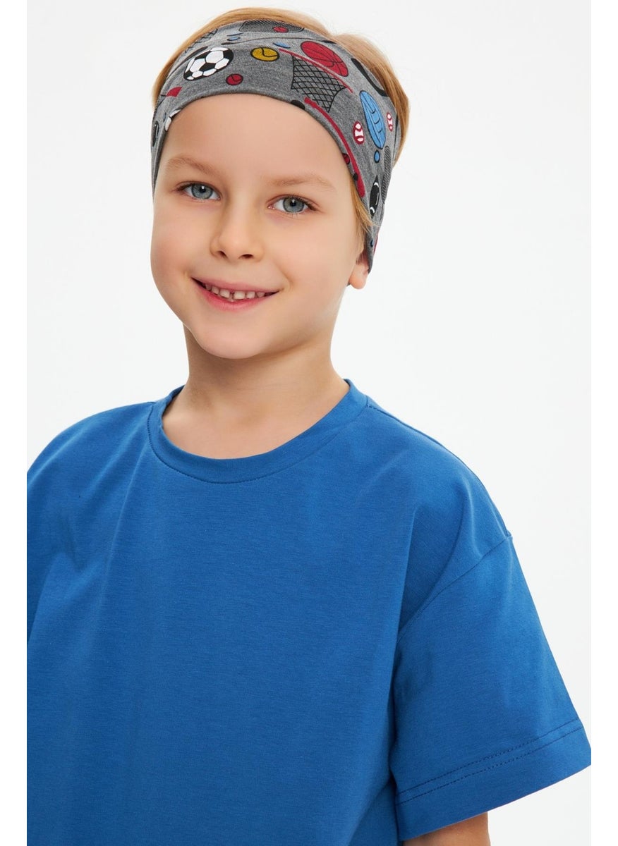 Babygiz Smoked-Cotton Combed Cotton Non-Slip Anti-Sweat Flexible Hair Band  - Image 2