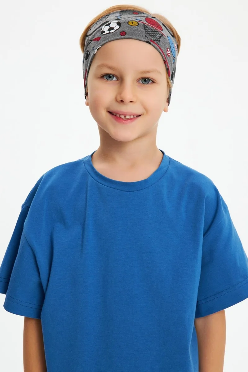 Babygiz Smoked-Cotton Combed Cotton Non-Slip Anti-Sweat Flexible Hair Band