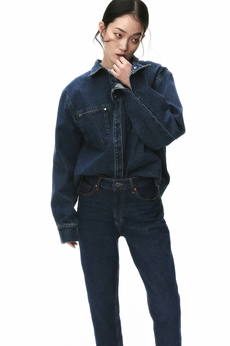 H&M Slim Mom High Ankle Jeans