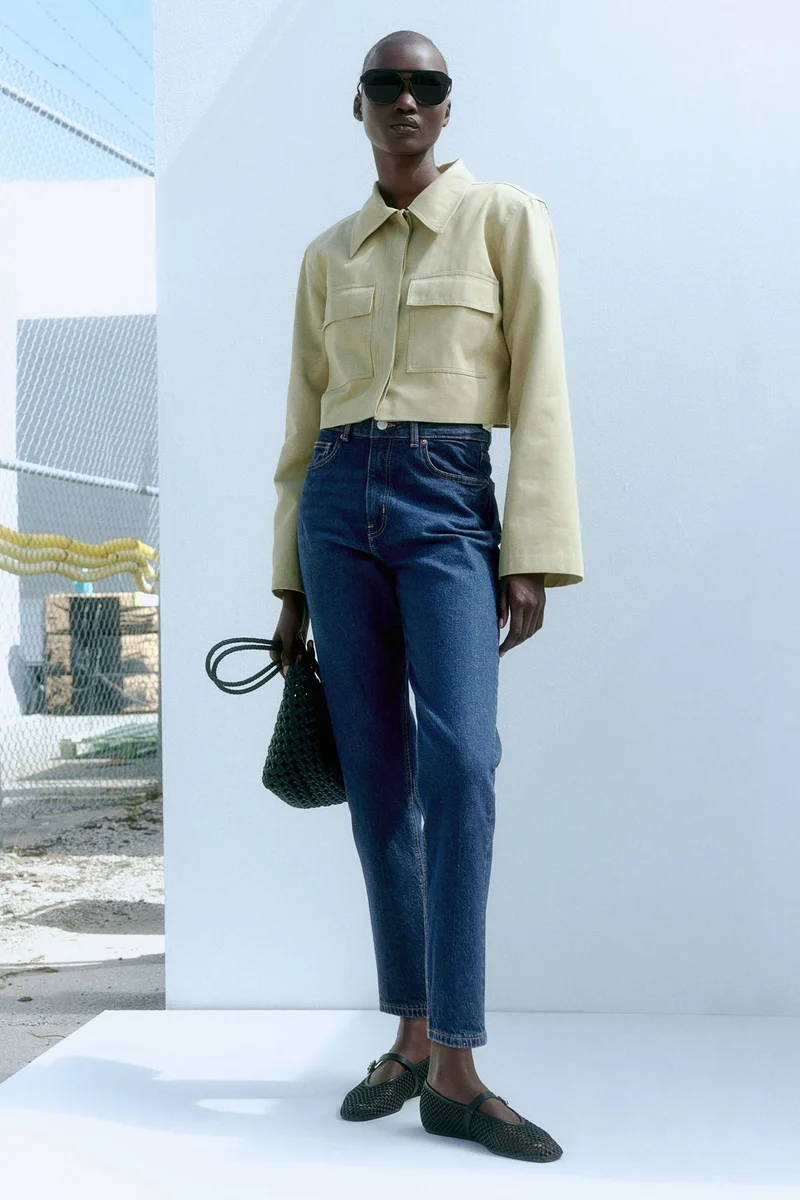 H&M Slim Mom High Ankle Jeans