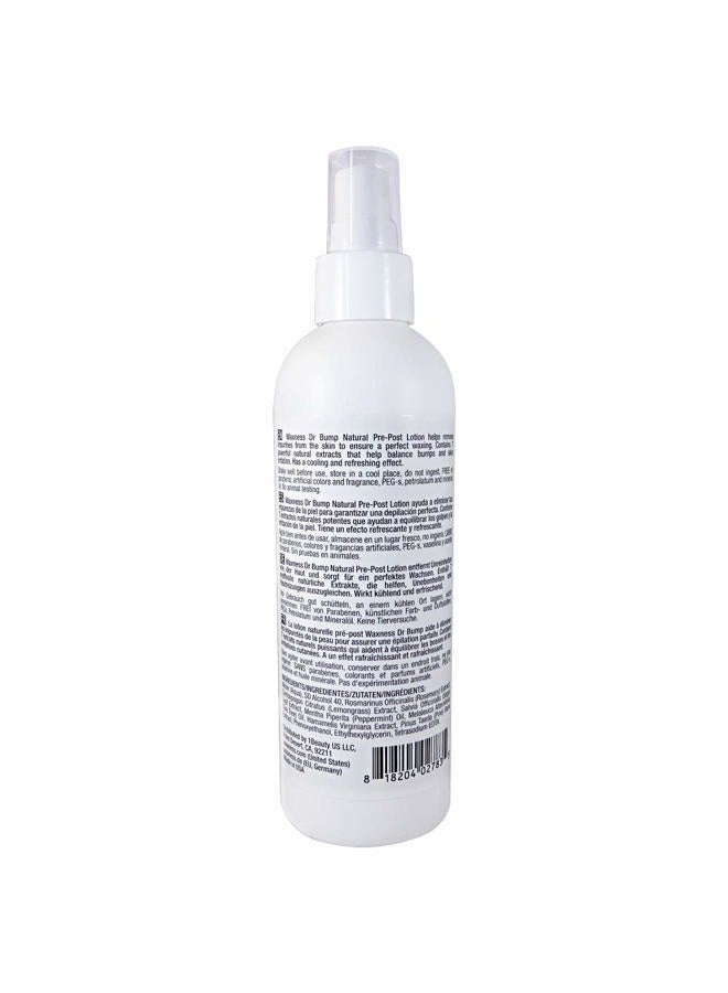 wax necessities Waxness Wax Necessities Dr Bump Natural Pre Post Lotion with Peppermint Sage Rosemary and Tea Tree 8 Ounces - Image 4