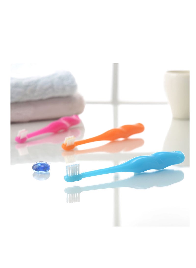 أمتشي بيبي فرشاة أسنان للأطفال-زرقاء - Image 3