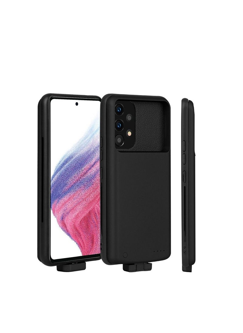 GULFLINK Wireless protective charging case cover for Samsung A53 5000mah black  - Image 1