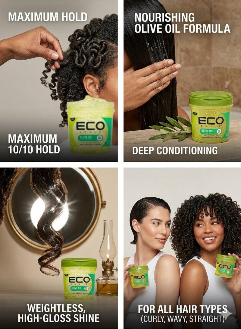 Eco Styler Olive Oil Gel 236 ML - Image 2