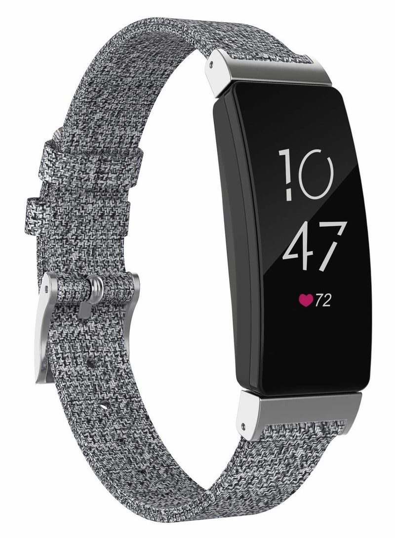 SYOSI Soft Nylon Canvas Woven Band for Fitbit Inspire HR  - Image 1