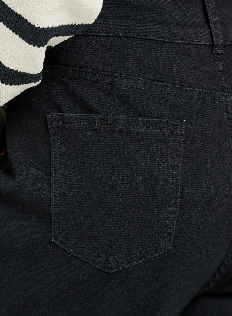 Ginger High Rise Straight Fit Jeans - Image 5