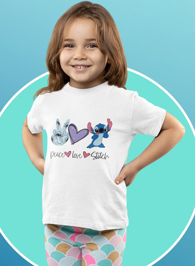 ZOOM Peace, Love, Stitch New Design t-shirt