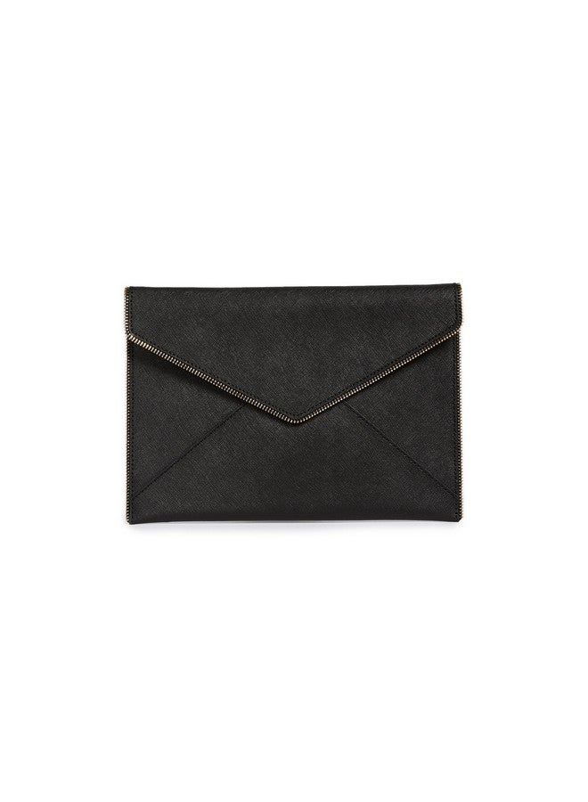 Rebecca Minkoff Leo Envelope Clutch Purse For Women Quality Leather Purses For Women Women’S Clutch Purse Small Designer Bag Handheld Purse & Clutch Wallet  - Image 1
