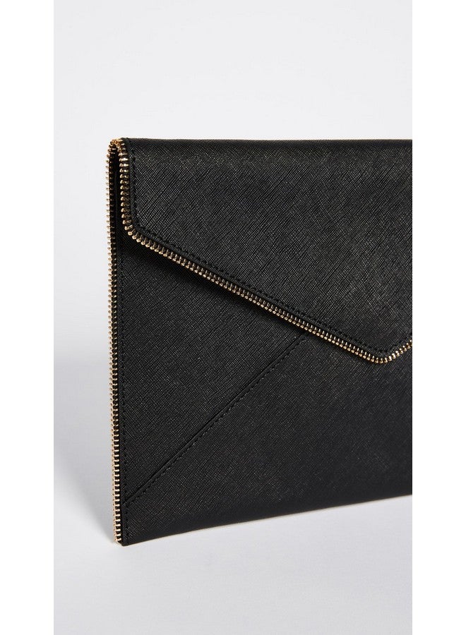 Rebecca Minkoff Leo Envelope Clutch Purse For Women Quality Leather Purses For Women Women’S Clutch Purse Small Designer Bag Handheld Purse & Clutch Wallet  - Image 5