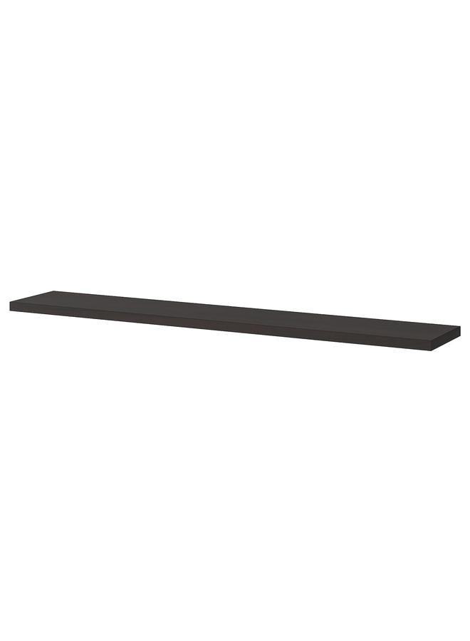 Zaboon Shelf, Brown-Black, 120X20 Cm - Image 1