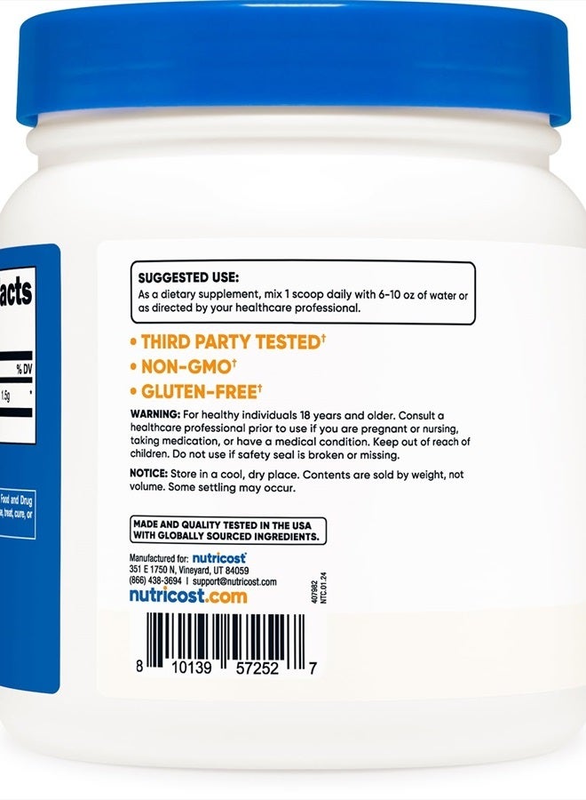 Nutricost مسحوق بيتاين ثلاثي ميثيل جليسين اللامائي (TMG) 500 جرام - Image 4