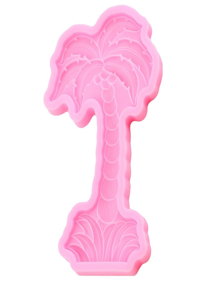 RFGHAC Hawaiian Coconut Tree Silicone Molds Coconut Tree Fondant Mold for Cake Decorating Cupcake Topper Chocolate Candy Sugar Gum Paste Polymer Clay Set Of 2 - Image 3