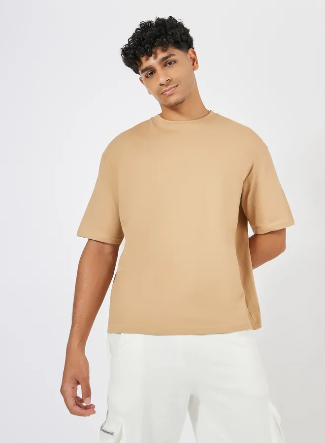 Styli Styli Oversized Back Graphic T-Shirt