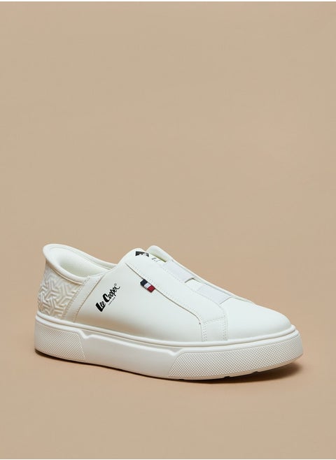 Men's Panelled Slip-On Low Ankle Sneakers